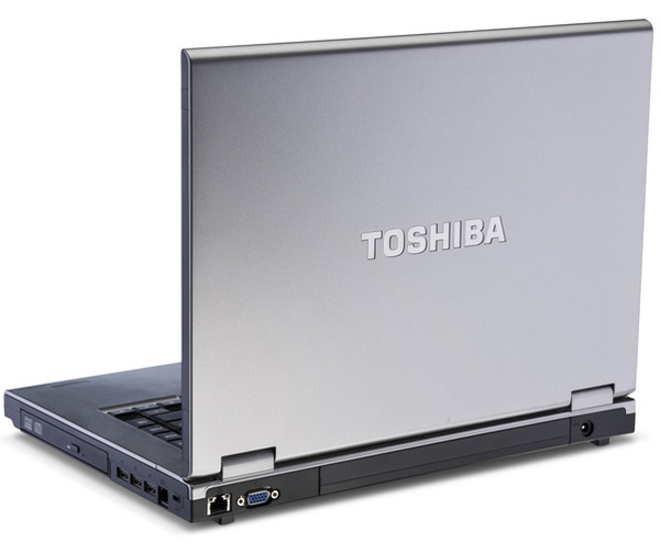 Toshiba Satellite S300 dorso